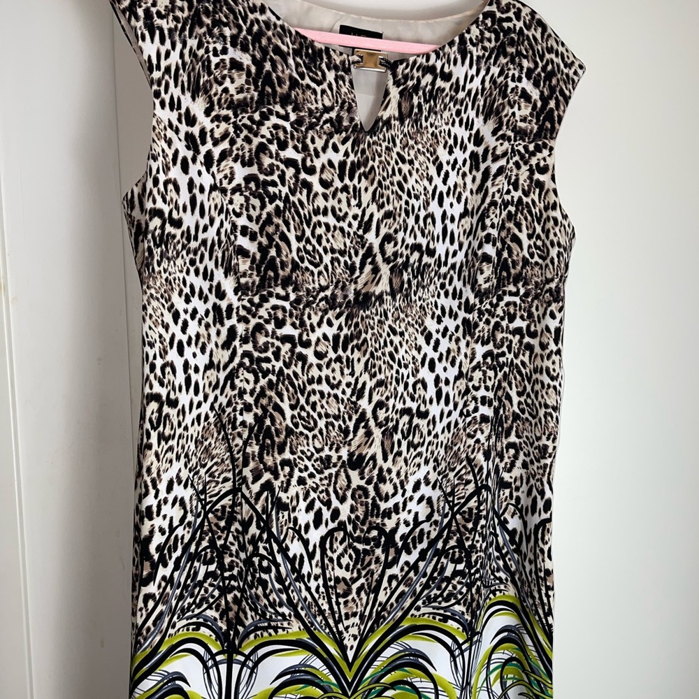 ILE New York Animal Print Dress
